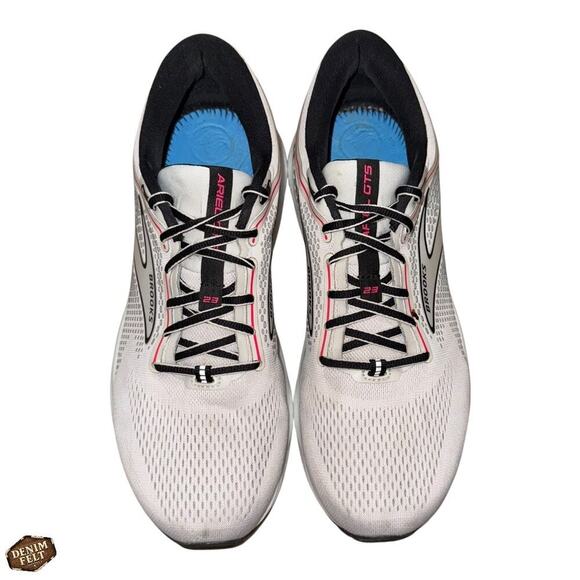 Brooks Ariel GTS 23 Running Shoes Supportive Cushioned White Gray Pink Size 10D - Picture 3 of 16